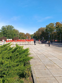 Возложение цветов к мемориалу «1200 воинам гвардейцам» 29 сентября 2023 г.